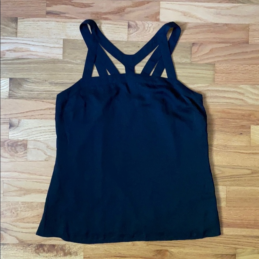 Banana Republic Black Strappy Top